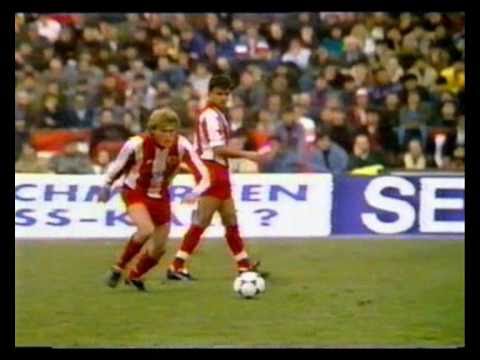 Robert Prosinecki Fantastic GOAL from freekick! European Cup 1991