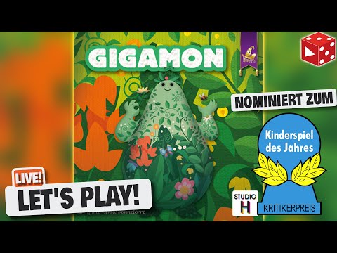 Gigamon - nominiert zum Kinderspiel des Jahres 2023