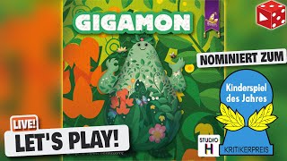 Gigamon - nominiert zum Kinderspiel des Jahres 2023