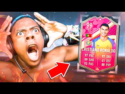 iShowSpeed gets FREE Futtie RONALDO with Glitch (CRAZY!😳)