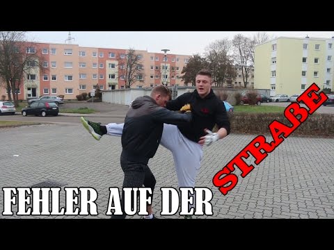 Fehler die Kampfsportler auf der Straße vermeiden sollten