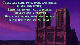 Someday by All-4-One (w/ lyrics) From Disney's "The Hunchback of Notre Dame"
