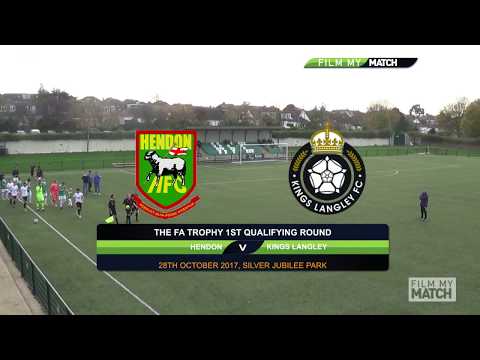 Hendon 3 v Kings Langley 1 -  FAT1Q 28 Oct 17