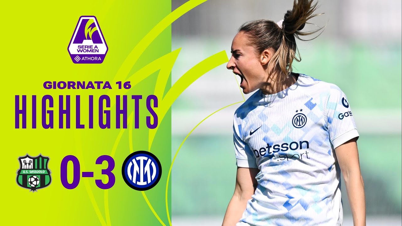 Sassuolo vs Inter Highlights