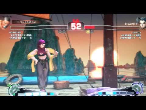 SSF4 AE    unanuko DeeJay  VS OROROY ROSE