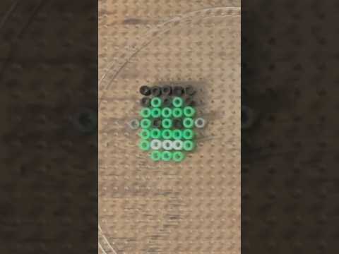 💀Tiny Frankenstein's Monster! - DIY Halloween Fuse Bead Easy Craft Ideas Tutorial #frankenstein #art