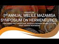 3rd Welile Mazamisa Symposium Honouring Prof Madipoane Masenya Ngwan A Mphahlele