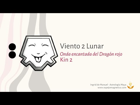 Kin 2: Viento Lunar blanco