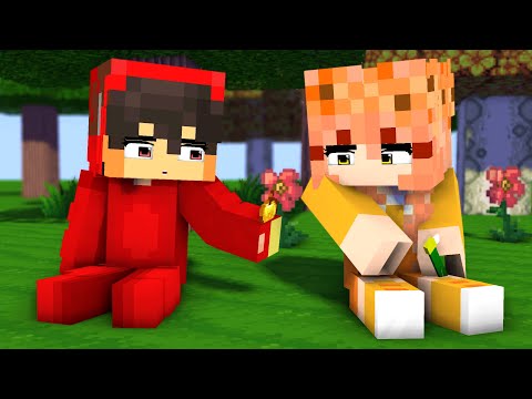 APHMAU FRIENDS LOVE ME OR NOT BABY CASH AND MIA - MINECRAFT ANIMATION #shorts