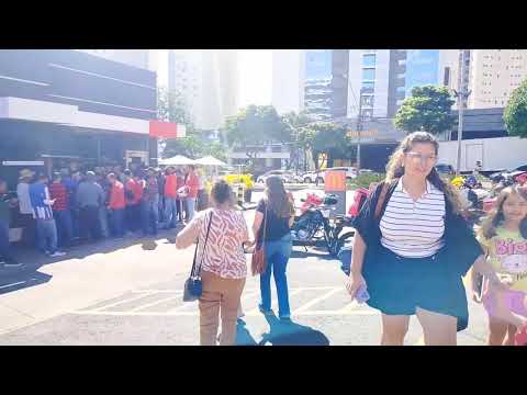 Homenagem aos motoboys de Goiânia 