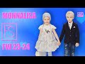 MONNALISA FW 23 24 Kids Fashion Show Virginia Bocelli 4K UHD Florence Italy Runway Kids Wear