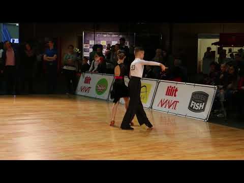 Alans Orda i Arina Mohova.  Riga, 16.12.2017.  Cha Cha Cha