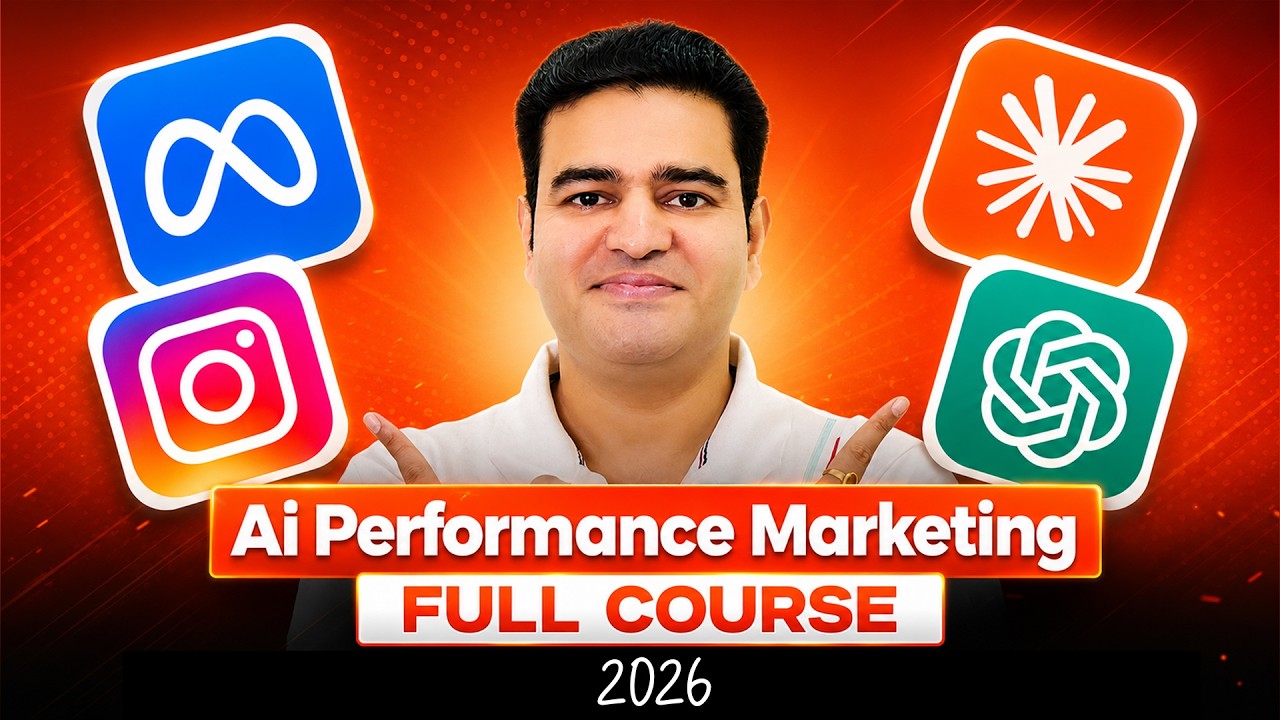 Performance Marketing Full Course With AI | #performancemarketing #aicourse