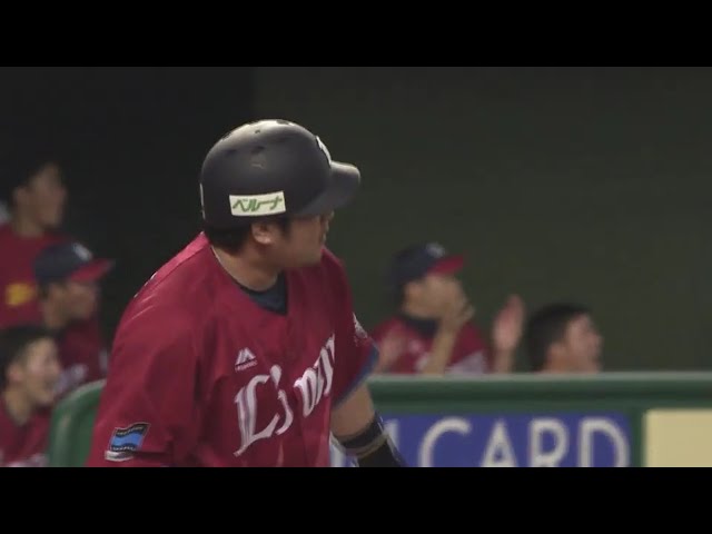 【8回裏】主砲が3試合連発!! ライオンズ・中村の豪快な23号アーチ!! 2017/7/27 L-Bs