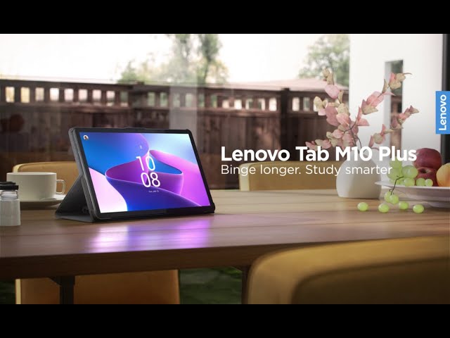 Lenovo Tab M10 Plus (3rd Gen) 4G 128 GB 26,9 cm (10.6") Qualcomm Snapdragon 4 GB Wi-Fi 5 (802.11ac) Android 12 Grigio video