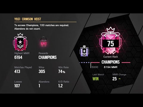 *BEST* PS4 Controller Champion- Ranked Highlights-Rainbow Six Siege