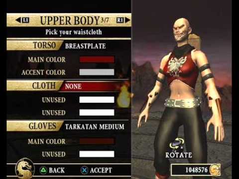 Mortal Kombat Armageddon - Kreate-a-Fighter