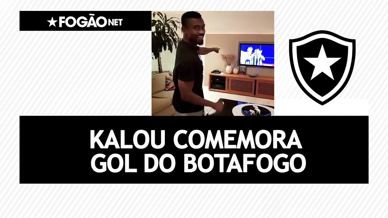 VÍDEO – Kalou comemora gol do Botafogo e classificação na Copa do Brasil: ‘Yes! Putfire!’ ??