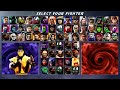 Mortal Kombat Project Revelations Revival Mugen 2024 Scorpion MK2