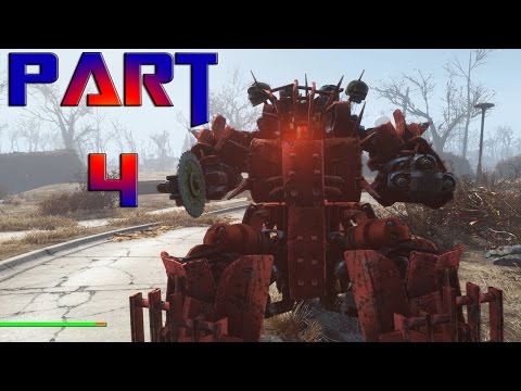 Fallout 4 Automatron DLC Walkthrough Part 4 - HOW TO KILL THE MECHANIST & HAVING FUN CREATING ROBOTS