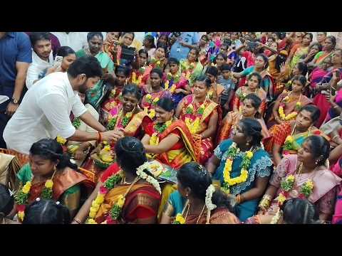 காரைக்குடியில் சமுதாய வளைகாப்பு விழா 2026 - அமைச்சர் T.K. பிரபு பங்கேற்பு