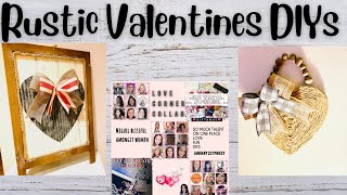 ❤️NEW❤️ RUSTIC NEUTRAL VALENTINES DECOR DIY