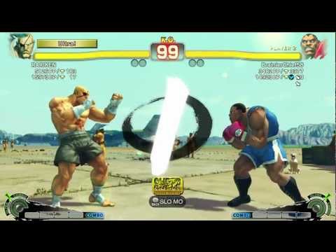 RARIKEN (Sagat) vs BrainerChief58 (Balrog) - AE 2012 Ranked Match *720p HD*
