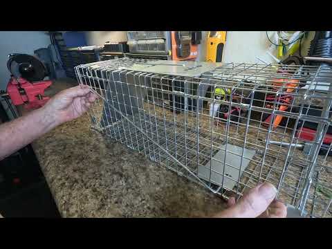 VEVOR Animal Trap 24X8X8 Assemble Procedure
