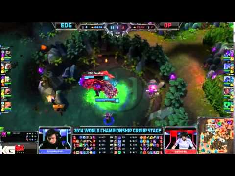 DP VS. EDG Sezon 4 Dünya Şampiyonası 2. Gün Dark Passage VS. Edward Gaming