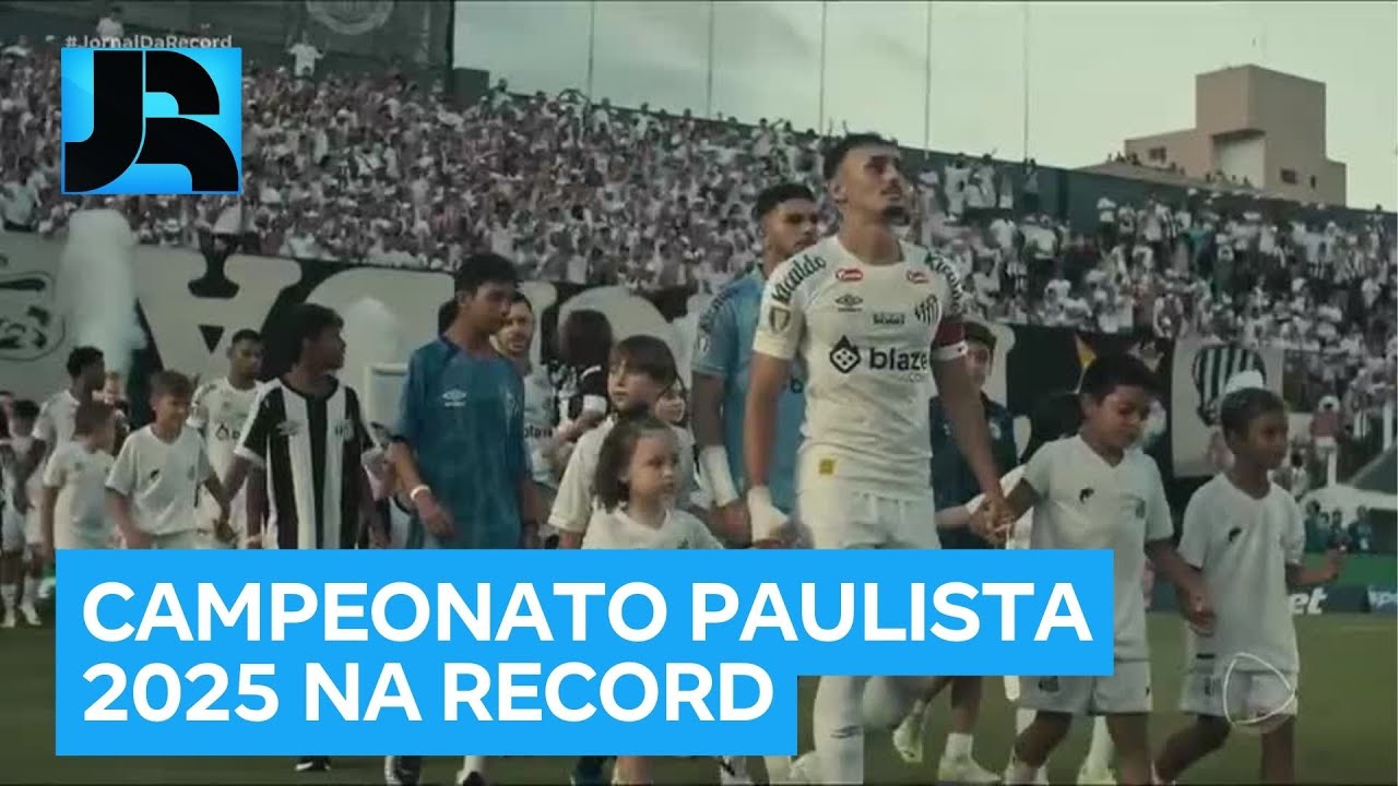 RECORD renova os direitos de transmissão do Campeonato Paulista de futebol até 2029