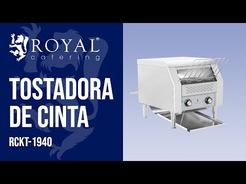 vídeo - Tostadora de cinta - 2200 W – 7 velocidades – 3 modos