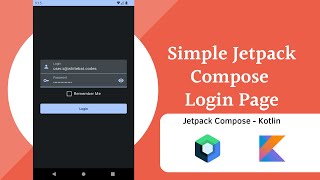 Download the video "Simple Login UI in Jetpack Compose"
