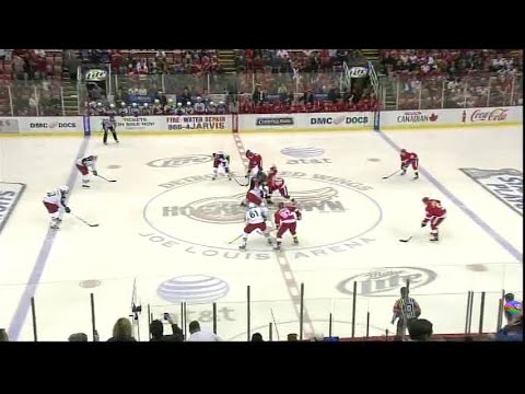 Columbus Blue Jackets vs Detroit Red Wings - 2009 Western Conference Quarterfinals, Game 1