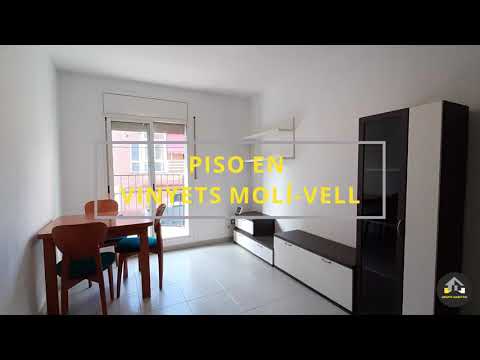 PISO EN VENTA EN VINYETS MOLI VELL SOLO UN VECINO POR PLANTA