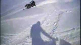 Crazy Snowmobiling stunts