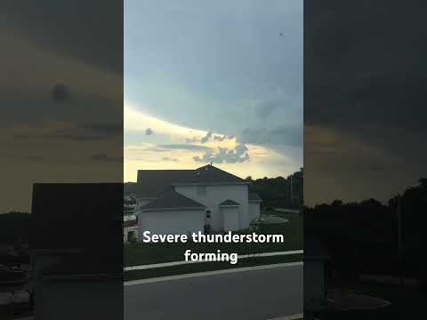 Severe thunderstorm Timelapse #lightning #nature #severe #storm #weather