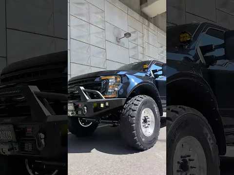 44-inch Michelin tires on Ford truck | DBL Design