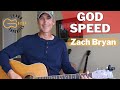 God Speed - Zach Bryan - Guitar Tutorial