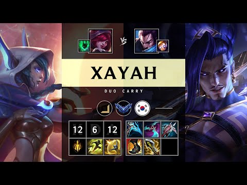 Xayah ADC vs Yasuo - KR Diamond Patch 25.19