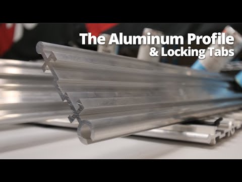 PyroLamas Aluminum Profiles & Locking Tabs