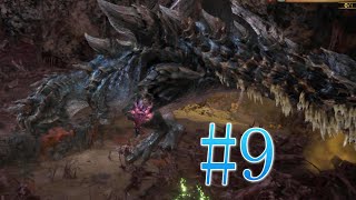 【MHW:IB】Part9-再びジラフと行く！チャージアックス集めの旅【カマロのアイスボーン実況】