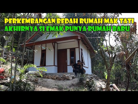Akhirnya Bedah Rumah Mak Tati Sudah Selesai..Rumah Mungil Untuk Lansia Teraniaya.