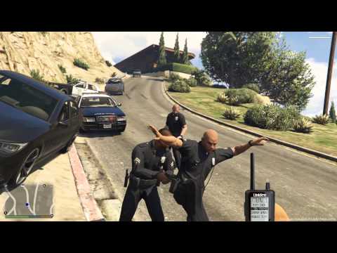 GTA 5 LSPDFR Arrest Cop, no commentary.