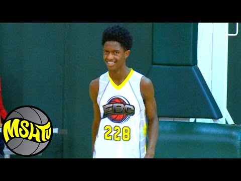 7th Grader Michael Brittingham has CRAZY RANGE - EBC Oregon Camp - Class of 2021