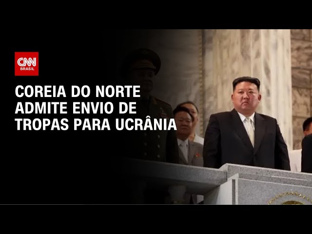 Coreia do Norte confirma pela 1ª vez o envio de tropas para lutar pela Rússia | CNN NOVO DIA