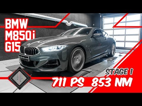 BMW M850i Chiptuning Stage 1 | Dyno - Autobahn 100-200 km/h | mcchip-dkr