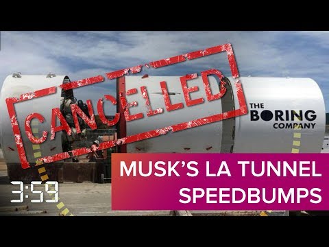 Elon Musk's Boring Co hits a wall with LA project (The 3:59, Ep. 495)