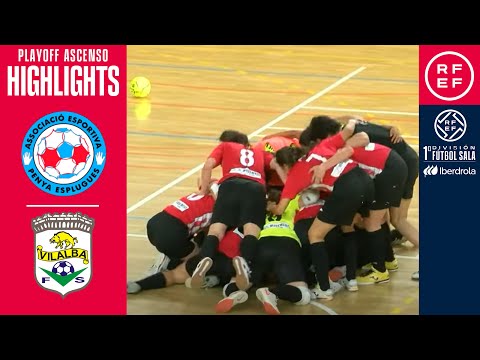 Resumen #PrimeraIberdrolaFS AE Penya Esplugues 4-2 Grupo Forma-T Vilalba FS| Playoff ascenso