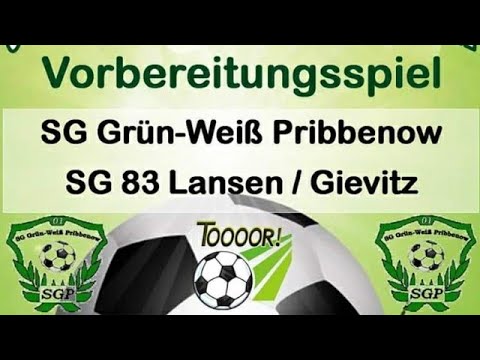 Vorbereitungsspiel 2018/19 // SG Grün Weiß Pribbenow - SG 83 Lansen Gievitz 4:5 ( 2:1 )