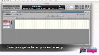 Video thumbnail for How to use JamOrigins MIDI Guitar with MOTU Digital Performer 8 by JamOriginVideos